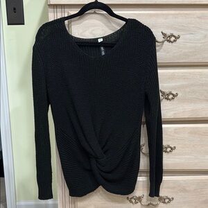 Black Knit Sweater